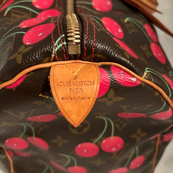 Takashi Murakami Limited Edition Monogram Cerises Collection Keep SPEDDY 45 - Picture 2 of 7